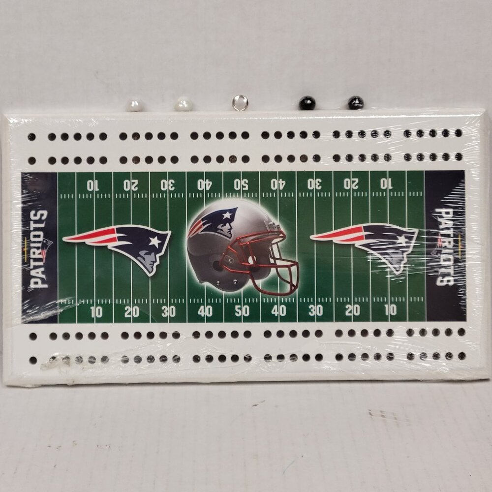 NFL - New England Patriots Cribbage Board, NEW